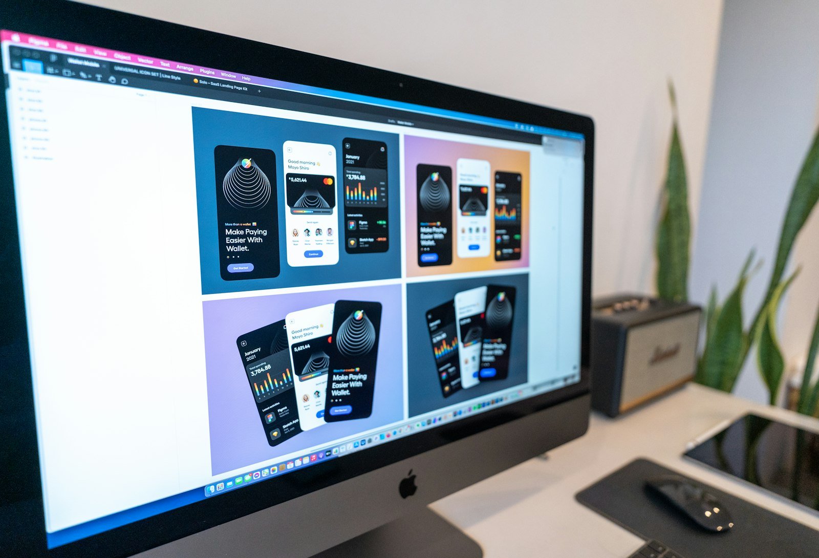 E-commerce website on an iMac – website development company in Delhi