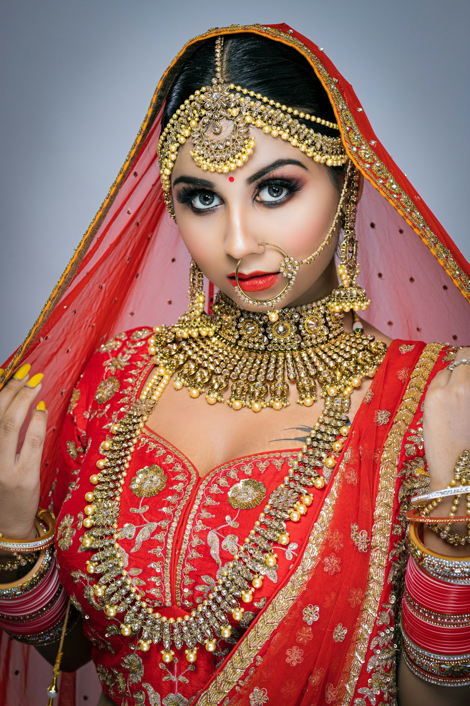 Bridal fashion campaign photoshoot – creative agency in Delhi NCR