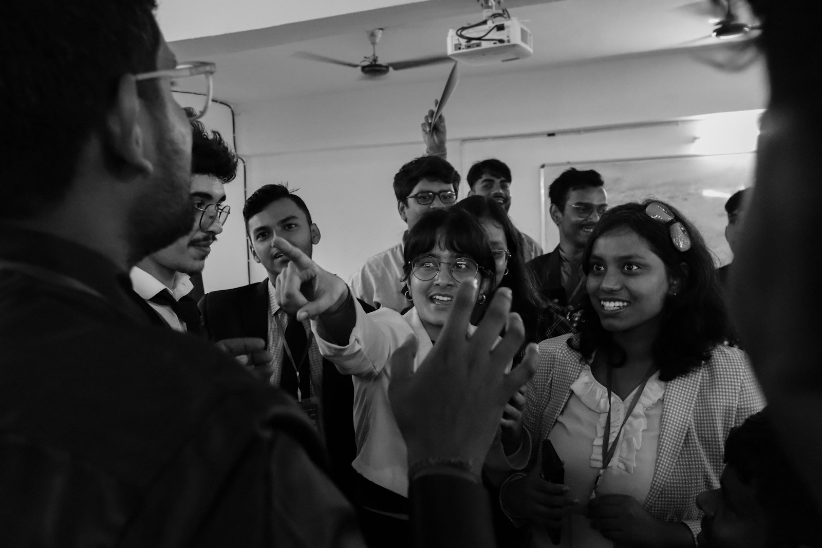 Ss Infoserve team celebrating together – creative agency in Delhi